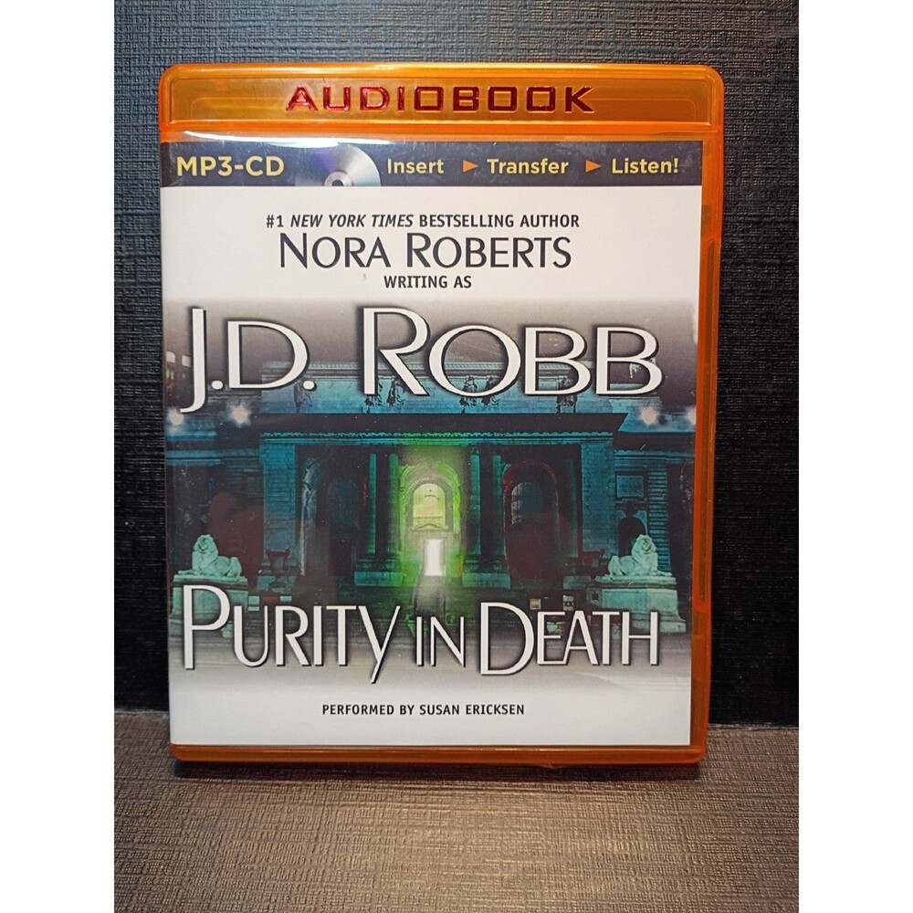 Purity In Death J.D. Robb Mp3 CD Audiobook Unabridged Brilliance Nora Roberts